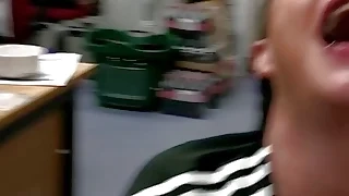 amateur Blowjob at work in the Office blowjob